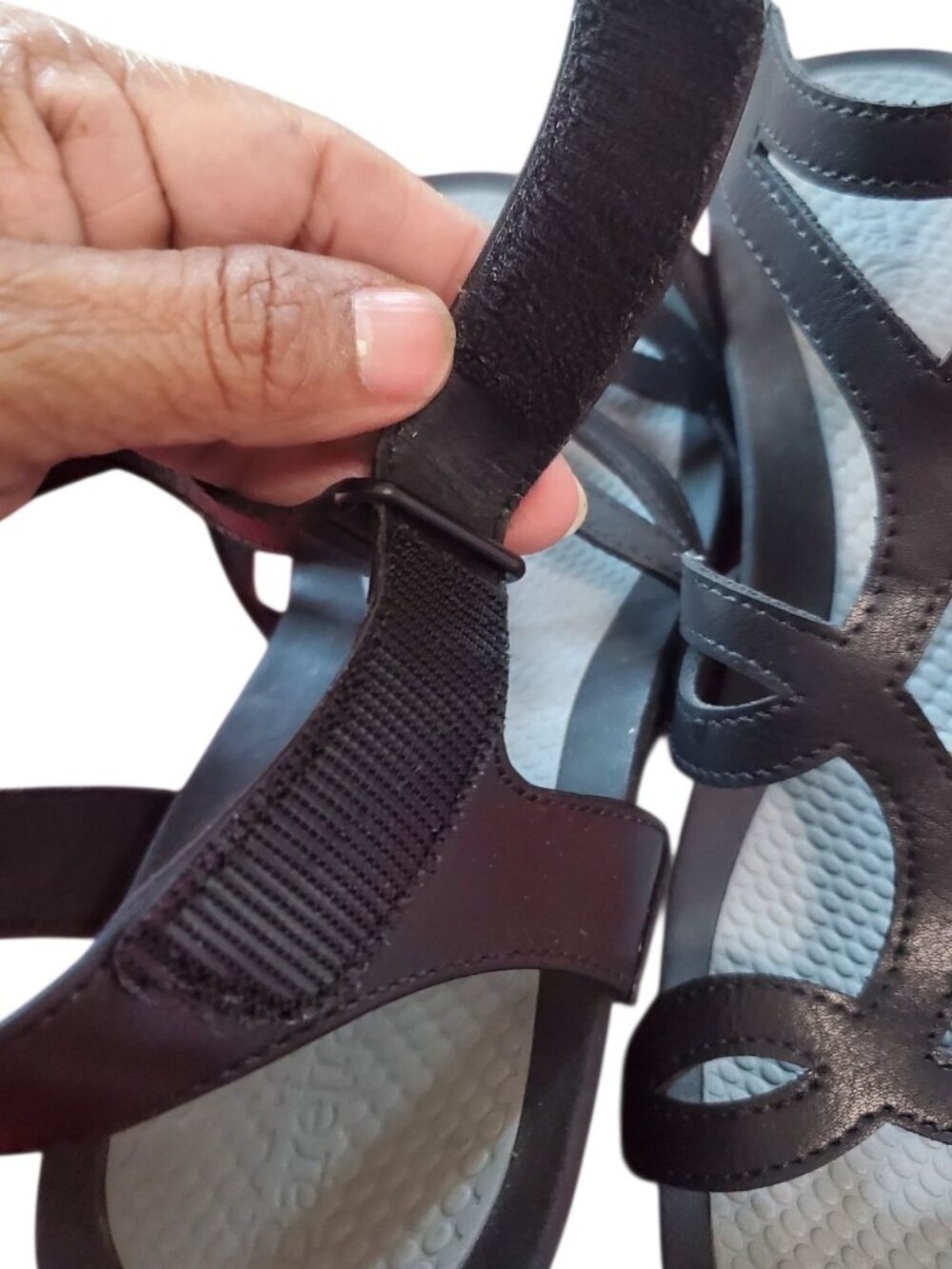 Baretraps Reverie Rebound Wedge Sandals Women Black Size 9.5 - Picture 6 of 10